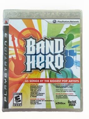 Band Hero PS3 PlayStation 3 Brand New Factory Sealed Authentic Taylor Swift NFR